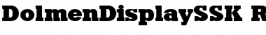 DolmenDisplaySSK Regular Font