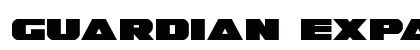 Guardian Expanded Expanded Font Preview