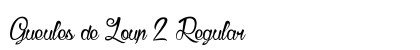 Gueules de Loup 2 Regular preview