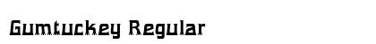 Gumtuckey Regular font free download