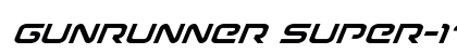 Gunrunner Super-Italic Italic