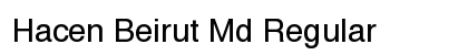 Hacen Beirut Md Regular Font Hacen Beirut Md Regular Font Preview