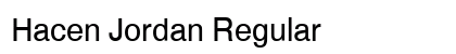 Hacen Jordan Regular preview