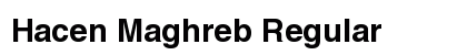 Hacen Maghreb Regular font free download