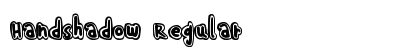 HandShadow Regular font free download