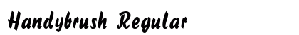 Handybrush Regular Preview