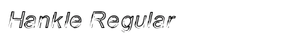 Hankle Regular font free download