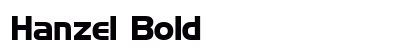 Hanzel Bold font free download