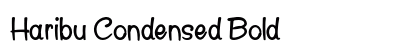 Haribu Condensed Bold Preview