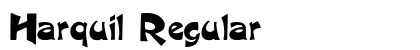 Harquil Regular font free download