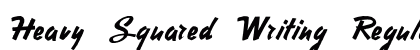 Heavy Squared Writing Regular Preview
