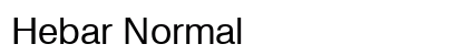 Hebar Normal Preview