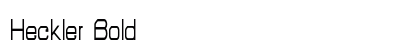 Heckler Bold font free download