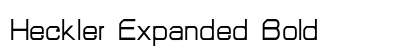 Heckler Expanded Bold Preview