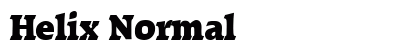 Helix Normal font free download
