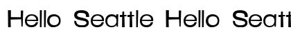 Hello Seattle Hello Seattle font free download