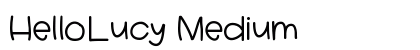 HelloLucy Medium font free download