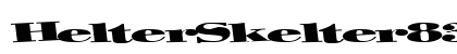 HelterSkelter83 Regular font free download