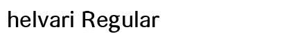 helvari Regular font free download