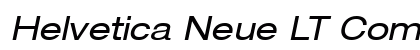 Helvetica Neue LT Com 53 Extended Oblique font free download
