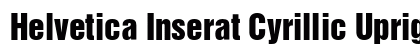 Helvetica Inserat Cyrillic Upright font free download