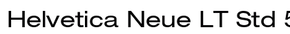 Helvetica Neue LT Std 53 Extended Preview