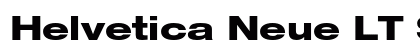 Helvetica Neue LT Std 83 Heavy Extended font free download