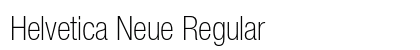 Helvetica Neue Regular font free download