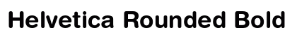 Helvetica Rounded Bold font free download