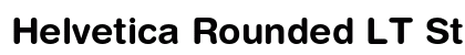 Helvetica Rounded LT Std Bold font free download