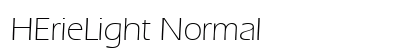 HErieLight Normal font free download