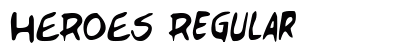 HEROES Regular preview HEROES Regular preview