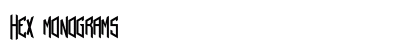 Hex monograms Preview