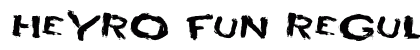 HEYRO fun Regular preview
