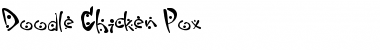 Doodle Chicken Pox Regular Font
