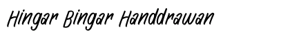 Hingar Bingar Handdrawan