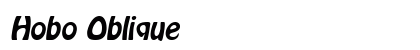 Hobo Oblique Preview