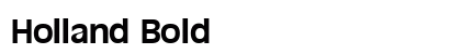 Holland Bold font free download