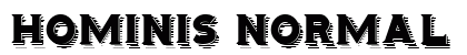 Hominis Normal font free download