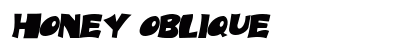 Honey Oblique font free download