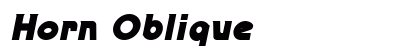 Horn Oblique Preview