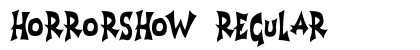 Horrorshow Regular Font Preview