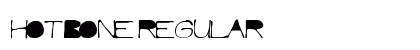 HotBone Regular Font Preview