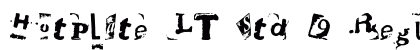 HotPlate LT Std 9 Regular Font Preview