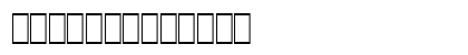 HQPB5 Regular Font Preview