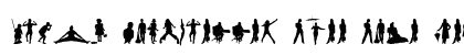 Human Silhouettes Free Five Regular preview