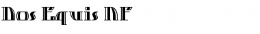 Dos Equis NF Regular Font