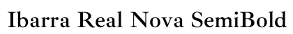 Ibarra Real Nova SemiBold Regular font free download