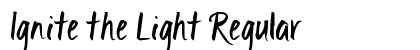 Ignite the Light Regular Font Preview