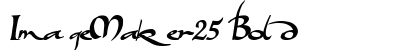 ImageMaker25 Bold Preview